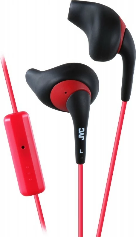 Slušalke in-ear z mikrofonom, za šport, črne JVC HA-ENR15