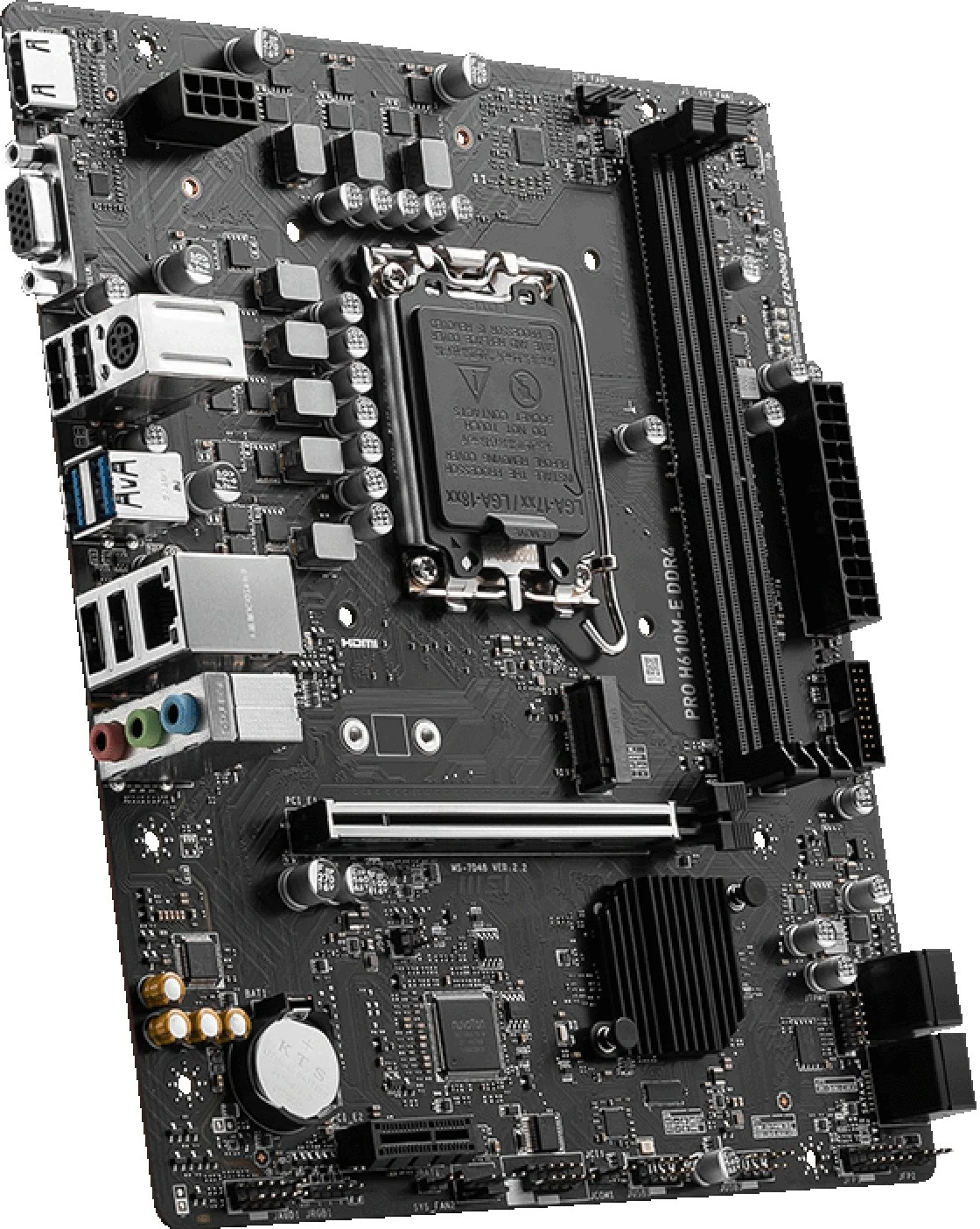 Matična plošča MSI PRO H610M-E DDR4, Intel, LGA 1700, 64 GB