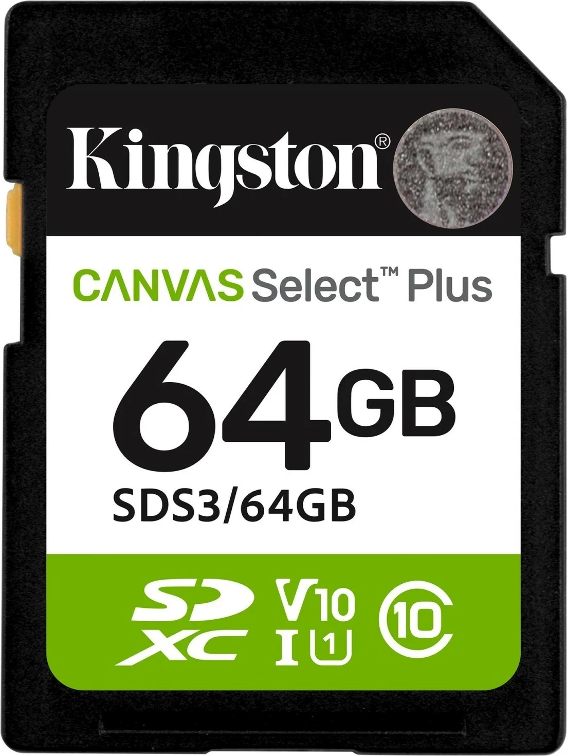 Kartica za pomnilnik 64GB SDXC UHS-I Class 10 Kingston Canvas Select Plus