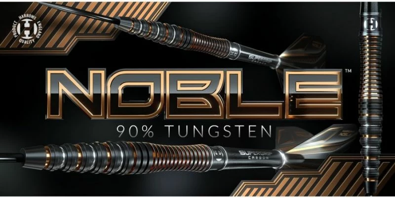 Darts puščice, Harrows Noble, unisex, črne