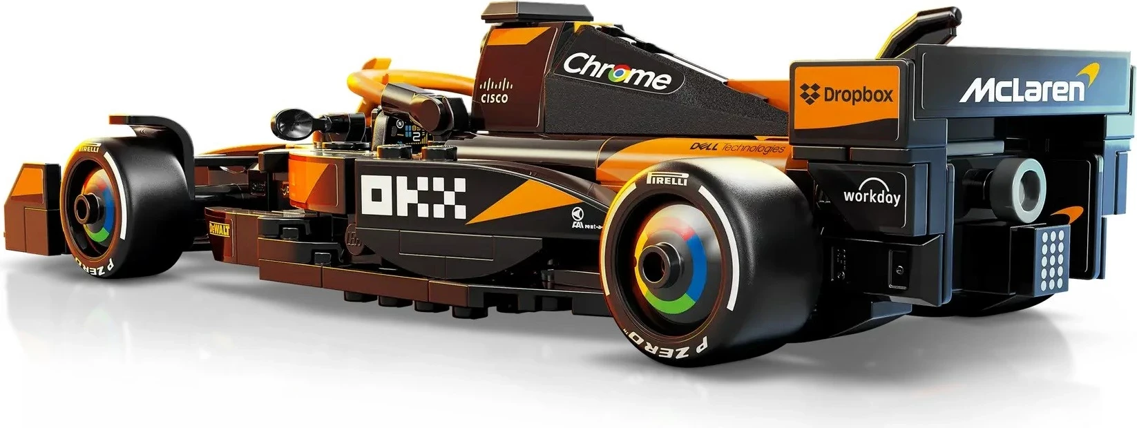 Model dirkalnega avtomobila McLaren F1 Team MCL38, 269 kosov - LEGO Speed Champions
