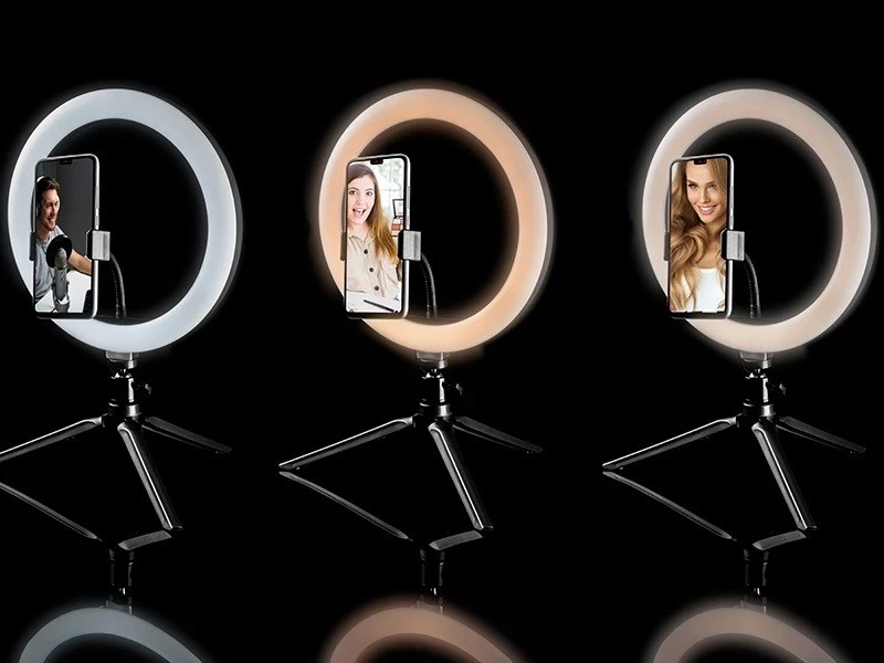 Okrogla svetilka z nosilcem Tracer, 9 cm