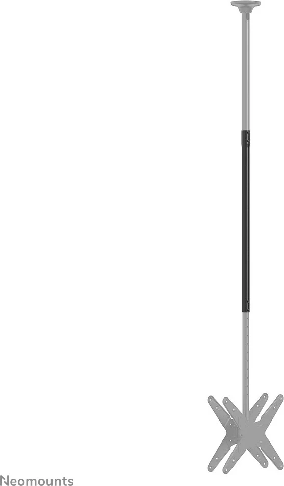 Podaljševalna cev za strop Neomounts NS-EP100BLACK, 107,5 cm, črna Podaljševalna cev za strop Neomounts NS-EP100BLACK, 107,5 cm, črna