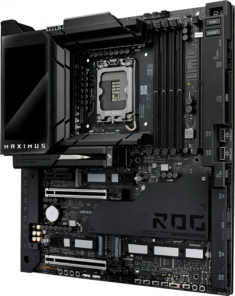 Matična plošča ASUS ROG MAXIMUS Z890 EXTREME, vtičnica LGA 1851, črna Matična plošča ASUS ROG MAXIMUS Z890 EXTREME, vtičnica LGA 1851, črna