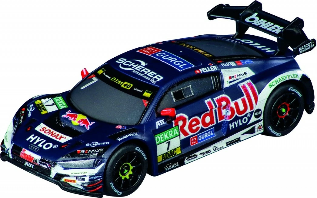 Set igračnih športnih avtomobilov Carrera ABT Sportsline RedBull, pull-back, 1:43, večbarvni, 2 kosa