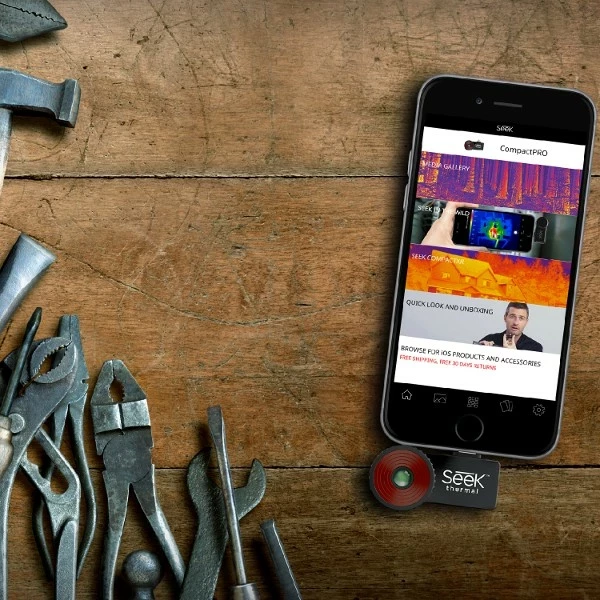 Termična kamera Seek Thermal Pro FF za iOS, 320x240, 9 palet, Lightning