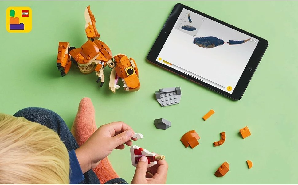 Gradbeni set LEGO Jurassic World 76967 Little Eatie T.Rex, 317 kosov, večbarven