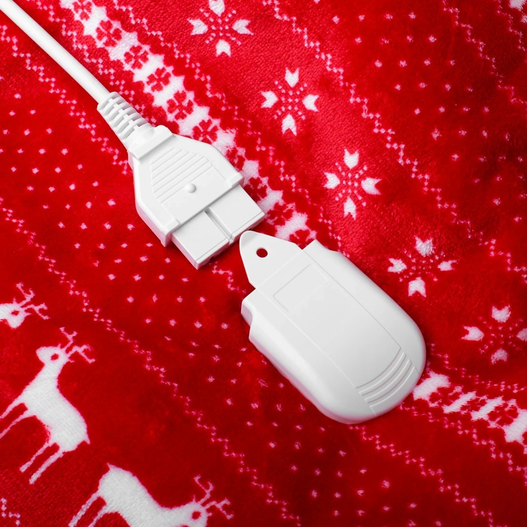 Električna odeja, Adler CR 7441, 160x160 cm, 10 stopenj ogrevanja, časovnik, bela