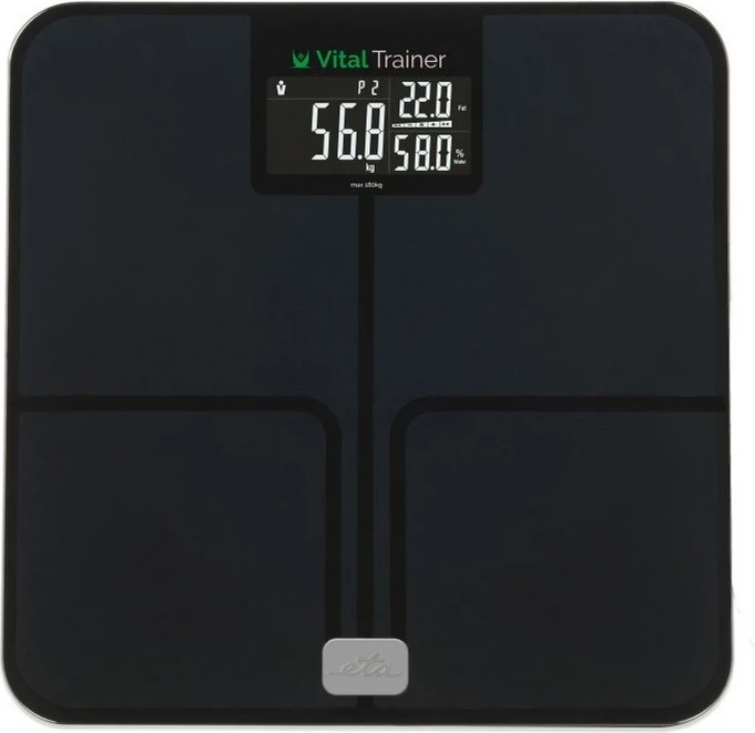 Elektronska tehtnica Vital Trainer smart, ETA, črna
