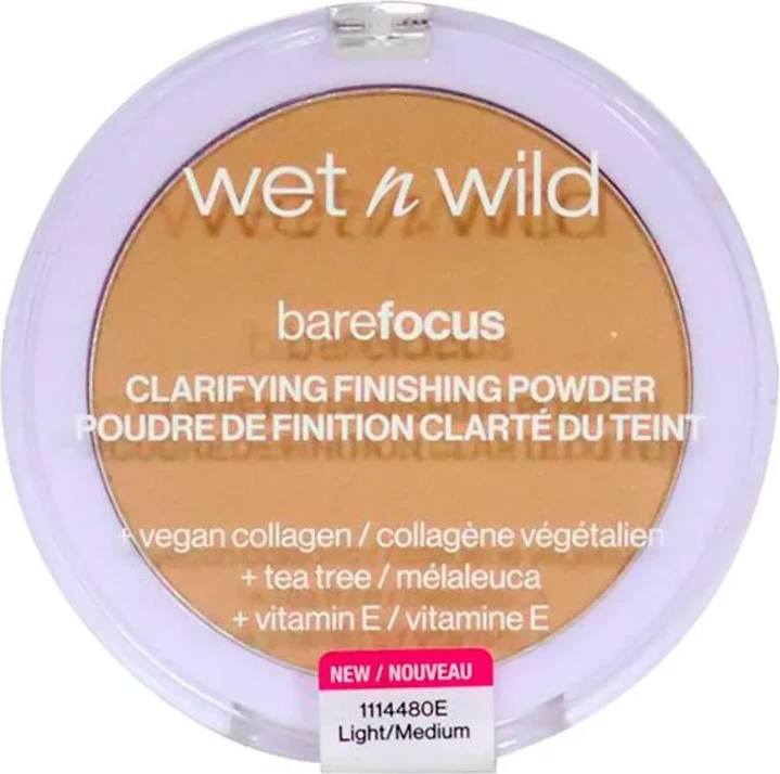 Kompaktna pudra Wet n Wild bareFocus 114480E unisex Light/Medium