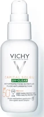 Fluide za sončenje Vichy Capital Soleil UV Clear SPF50+, unisex, 40 ml