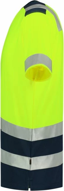 Visoko videnje dvobarvna majica za moške in ženske, Tricorp MLI-T0197, rumena