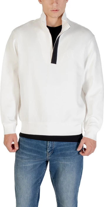 Pulover za moške, bel Armani Exchange