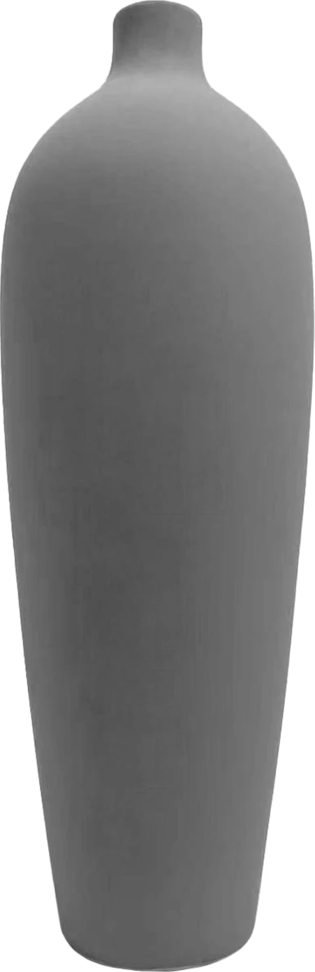 Keramična dekoracija za mizo GALAD FH4624.03 mat siva Φ24x70Hcm