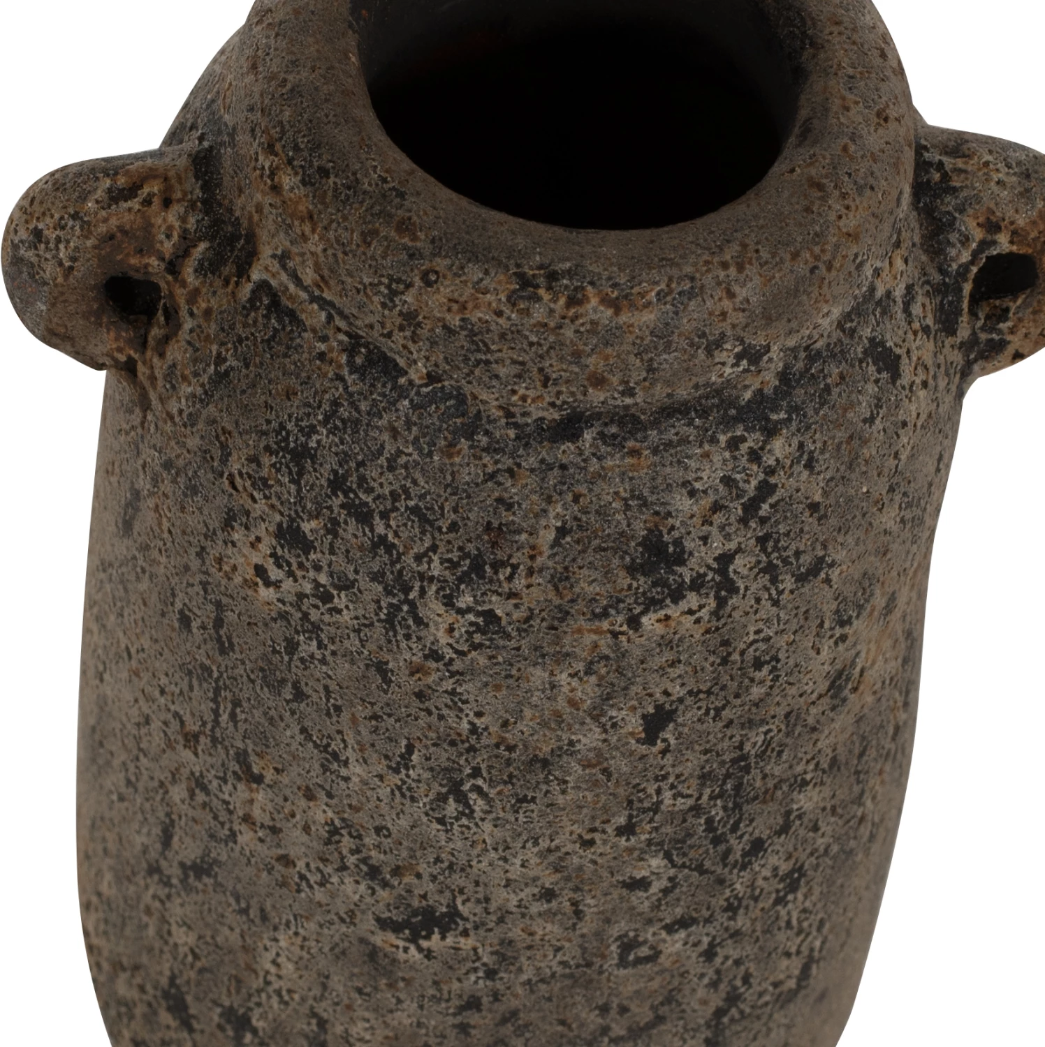 Dekorativne vaze 3 kosi FH7710 starinsko siva terakota