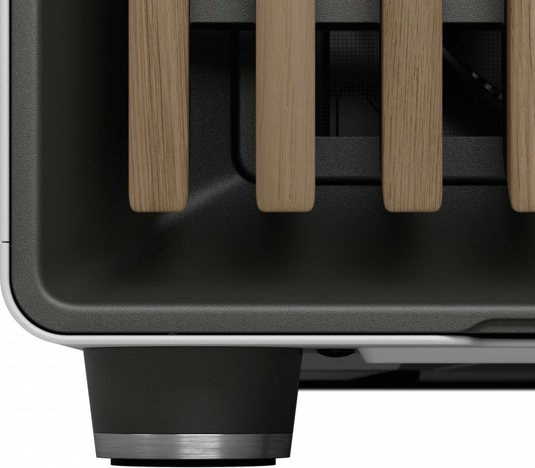 Računalniško ohišje North XL Chalk White TG Clear, Fractal Design, Midi Tower, belo