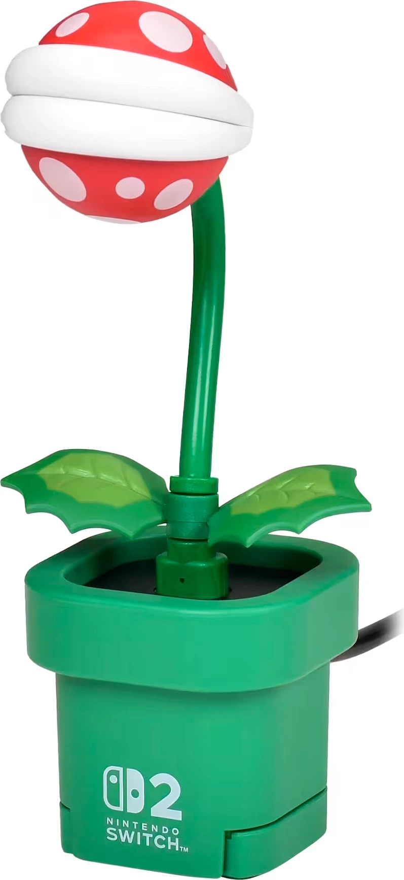 Spletna kamera z motivom Piranha Plant za Nintendo Switch 2 HORI, USB-C, Super Mario