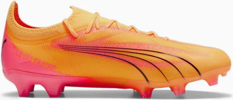 Nogometni čevlji za moške, oranžni Puma Ultra Ultimate M 107744-03