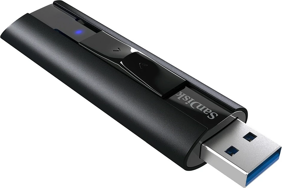 USB ključek SanDisk Extreme PRO 1 TB, USB Type-A, 3.2 Gen 1, 420 MB/s, drsni, črn USB ključek SanDisk Extreme PRO 1 TB, USB Type-A, 3.2 Gen 1, 420 MB/s, drsni, črn