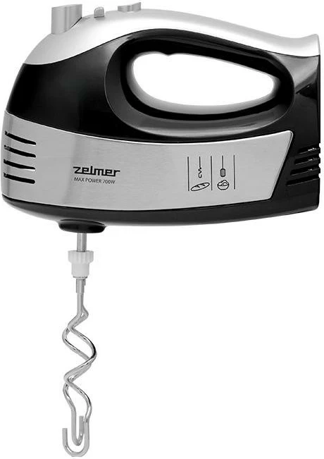Ročni mikser, 700 W, 5 hitrosti, črno-srebrn Zelmer ZHM2453BS