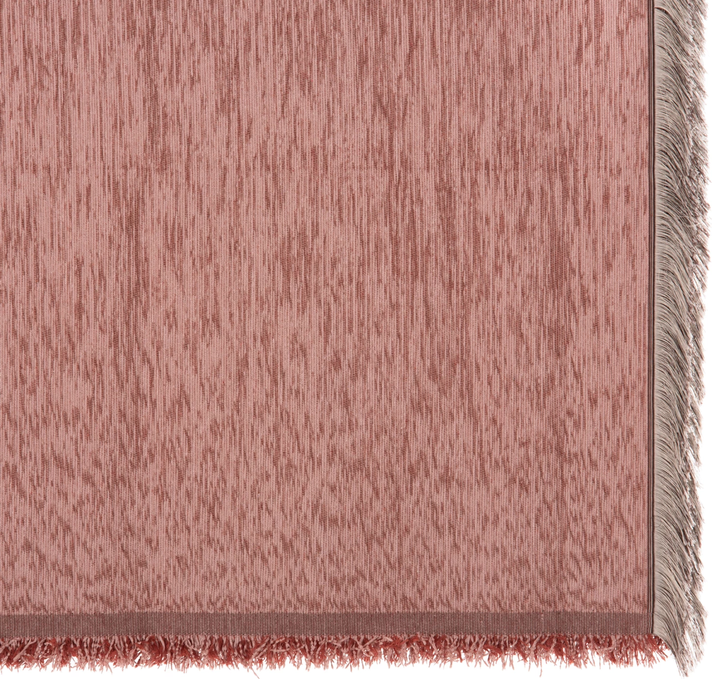 Prevleka za kavč - pregrinjalo z resicami DREAMTOPIA FH12165.11 v barvi prašno roza 295x170 cm