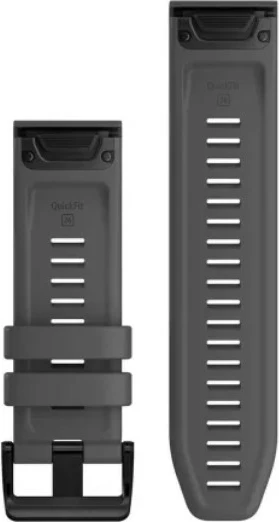 Silikonski zamenjalni pašček QuickFit 26 mm, Garmin, siv