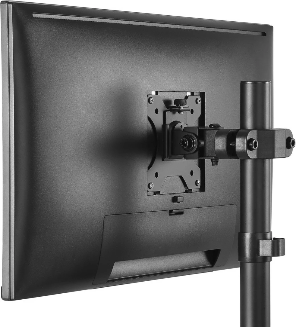 Držalo za monitor za cev/stebro, 17–35", črno, Maclean MC-983