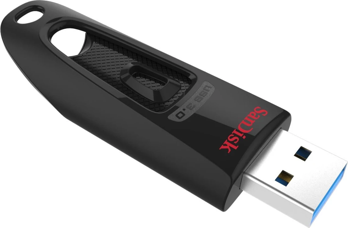 USB tip-C 3.0 128 GB, SanDisk, črn