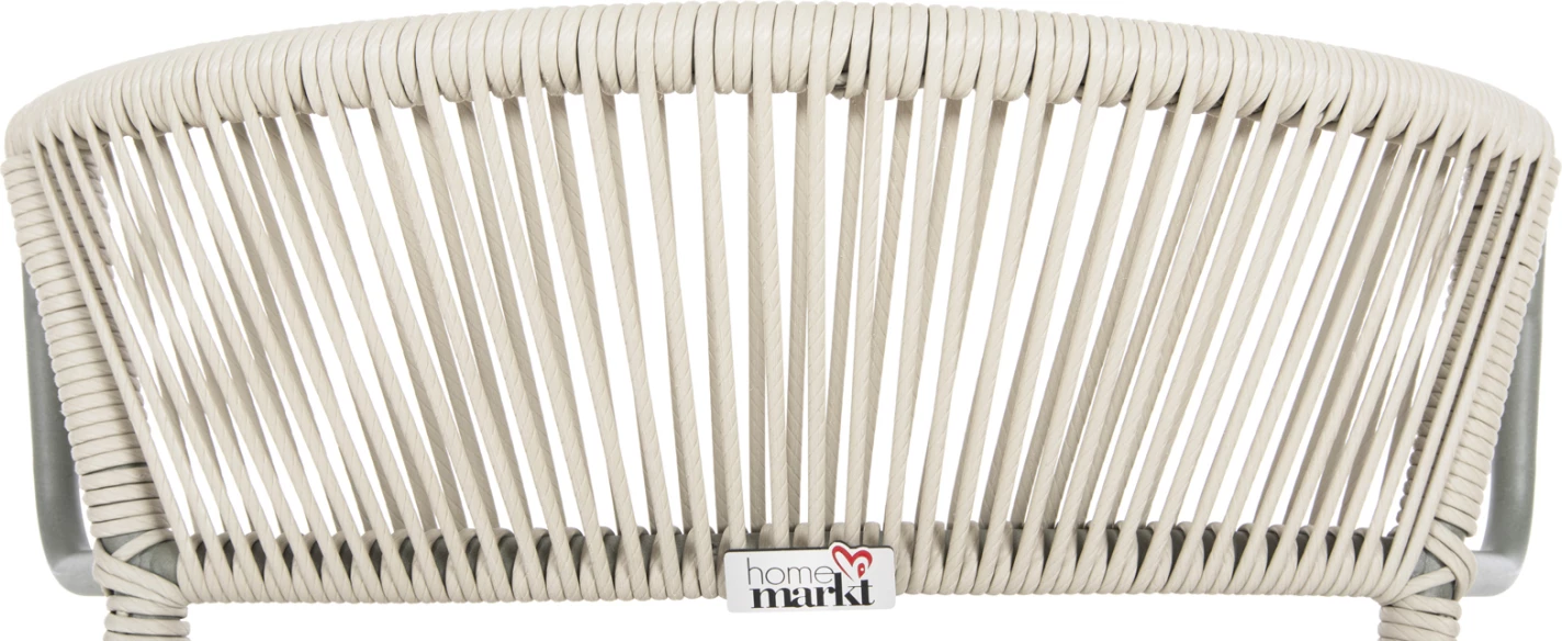 Stol SUKI FH6053.05 kovinski in sintetični ratan v svetlo zeleni barvi 54x62x80H cm