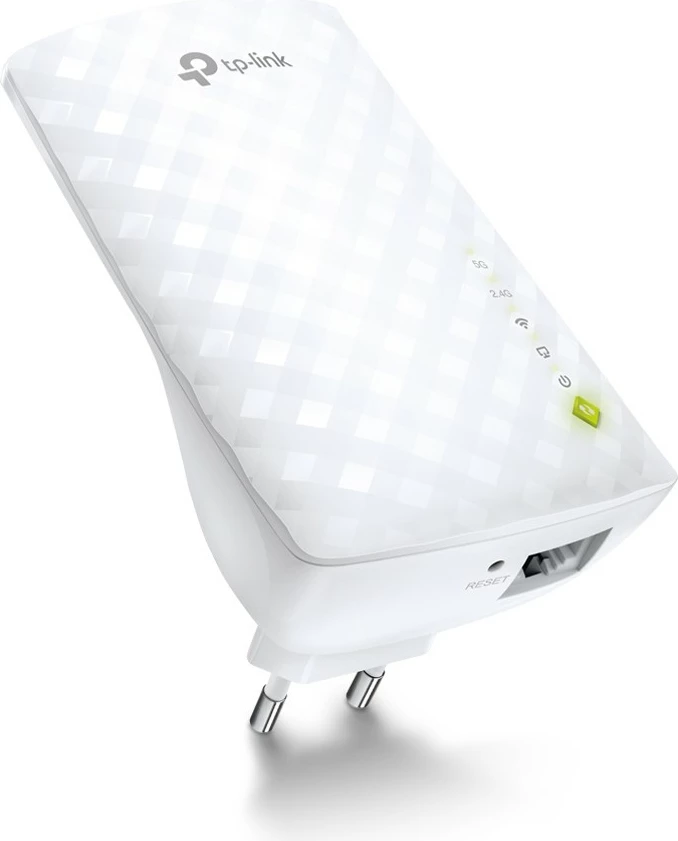 Podaljevalnik TP-Link RE200, Wi‑Fi 2.4/5 GHz, 300/433 Mbit, bel