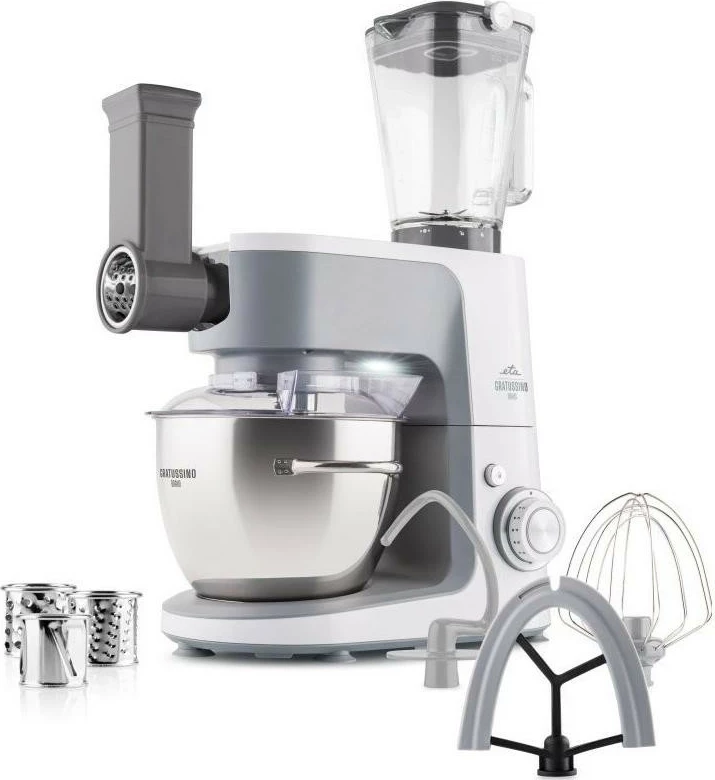Večfunkcijski kuhinjski procesor ETA Gratussino Bravo III, bel