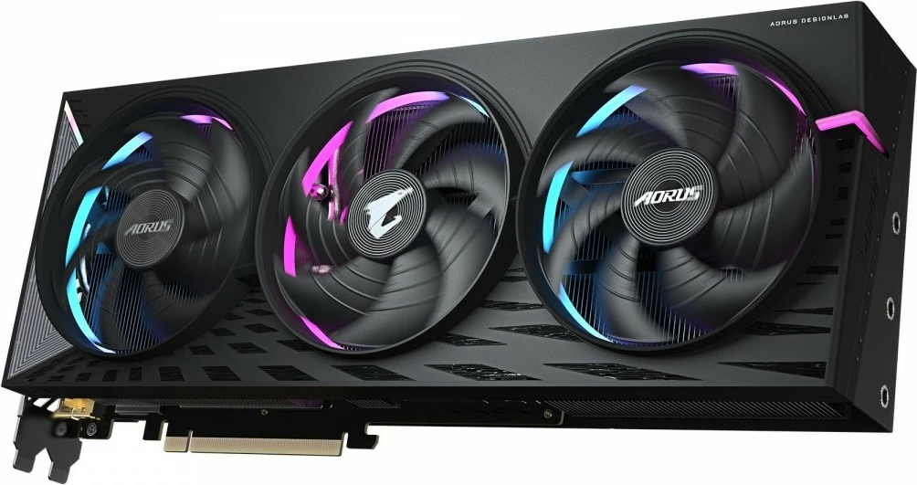 Grafična kartica Radeon RX 9070 XT AORUS ELITE Gigabyte, 16 GB GDDR6, 256-bit, 3 ventilatorji, črna Grafična kartica Radeon RX 9070 XT AORUS ELITE Gigabyte, 16 GB GDDR6, 256-bit, 3 ventilatorji, črna