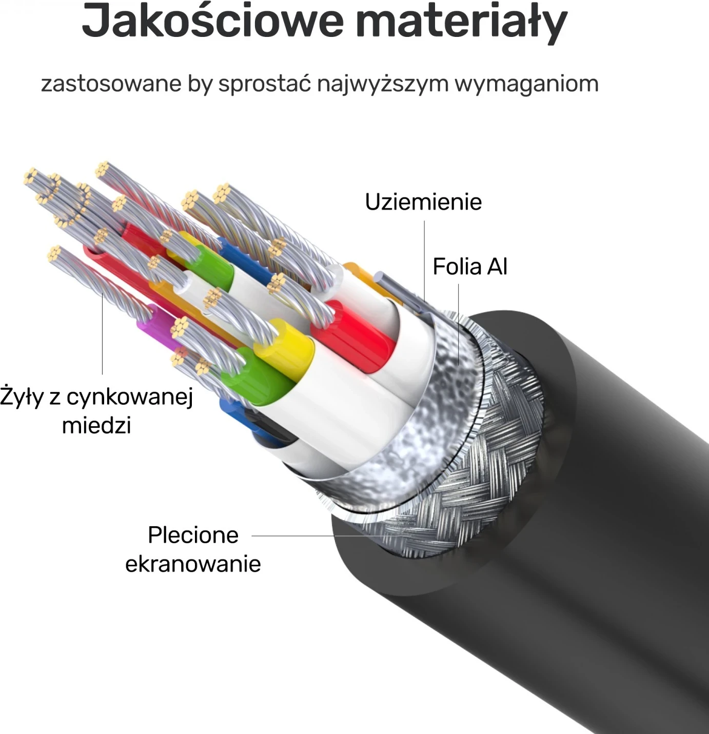 Podaljšek USB-C 10Gbps, 4K, PD 100W, 1,5 m, Unitek, črn