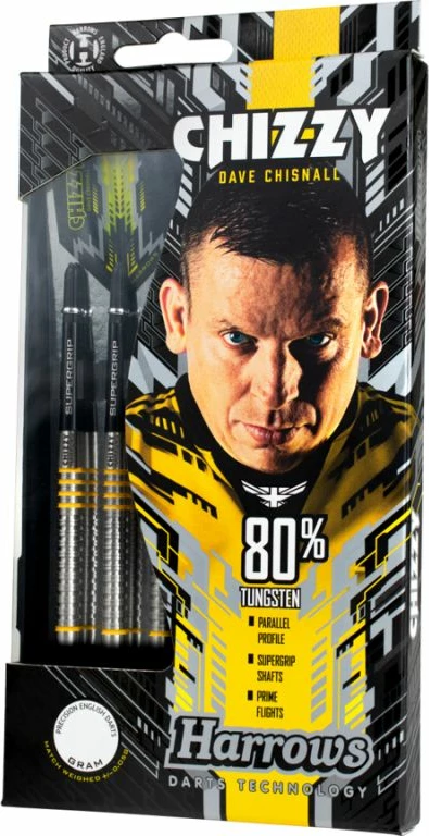 Šipke za pikado Chizzy, Harrows, za moške in ženske