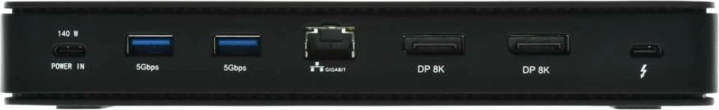 Računalniško ohišje za dokiranje i-tec Thunderbolt4 TB4DUALDPDOCKPDPRO, 7x USB, 2x zaslona, 2,5G LAN, 92 W, črno