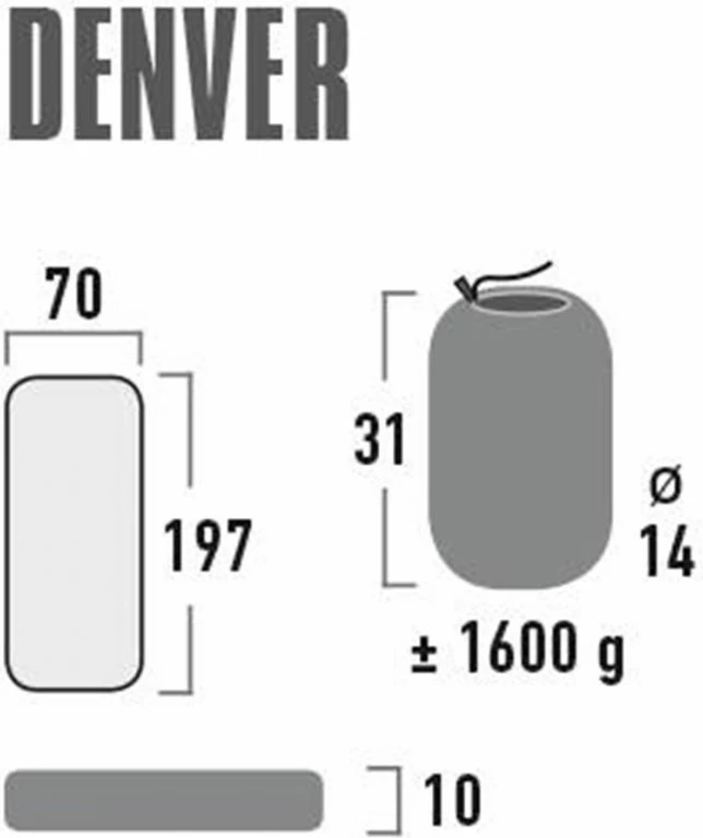 Vzmetnica za kampiranje High Peak, za moške in ženske