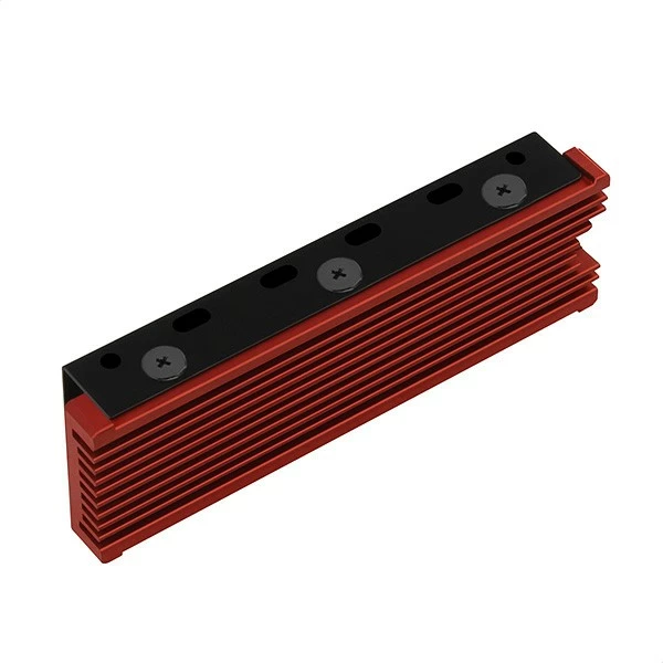 Pasivni hladilnik za SSD M.2, AXAGON CLR-M2, aluminij, s silikonskimi termičnimi blazinicami, rdeč Pasivni hladilnik za SSD M.2, AXAGON CLR-M2, aluminij, s silikonskimi termičnimi blazinicami, rdeč