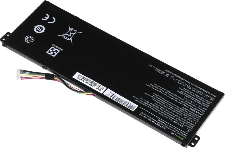 Baterija za prenosnik Green Cell AC52 za Acer Aspire E11, 11.4V, 2100 mAh, črna