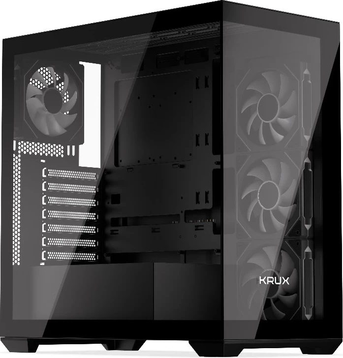 Računalniško ohišje KRUX EXO KRXD004, črno