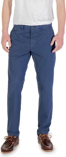 Hlače Borghese moške, modre