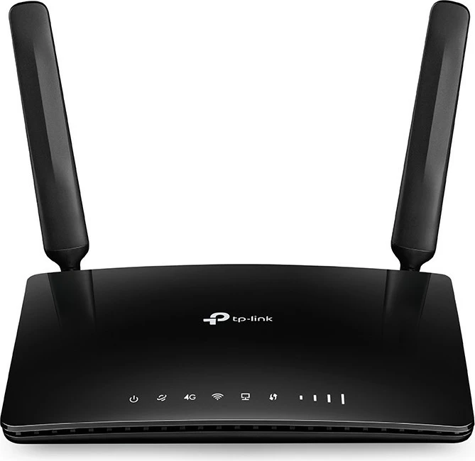 4G LTE usmerjevalnik Archer MR400 AC1200 TP-LINK, 3 LAN, 1 LAN/WAN, 1 SIM, črn