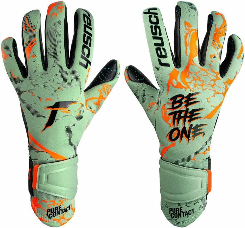 Vratarjeveza za moške in otroke Reusch Pure Contact Fusion, zelena