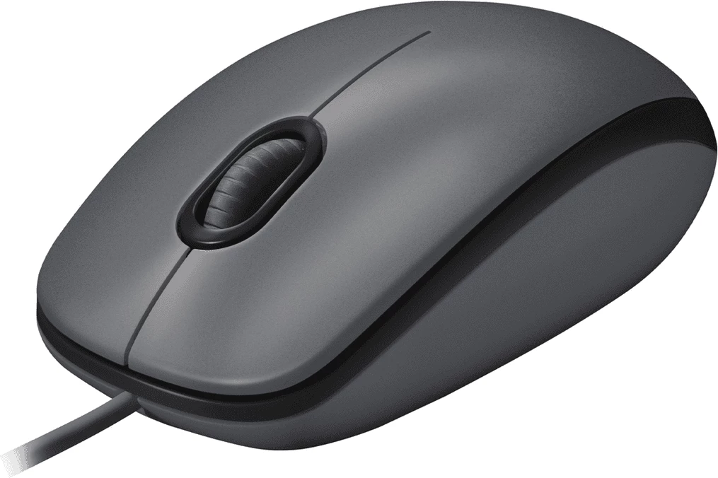 Žična miška Logitech M100 910-006652, črna