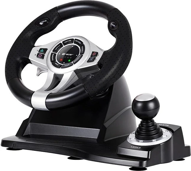 Volan in pedala za igre Tracer TRAJOY46524, črn, PlayStation 4, PlayStation 3