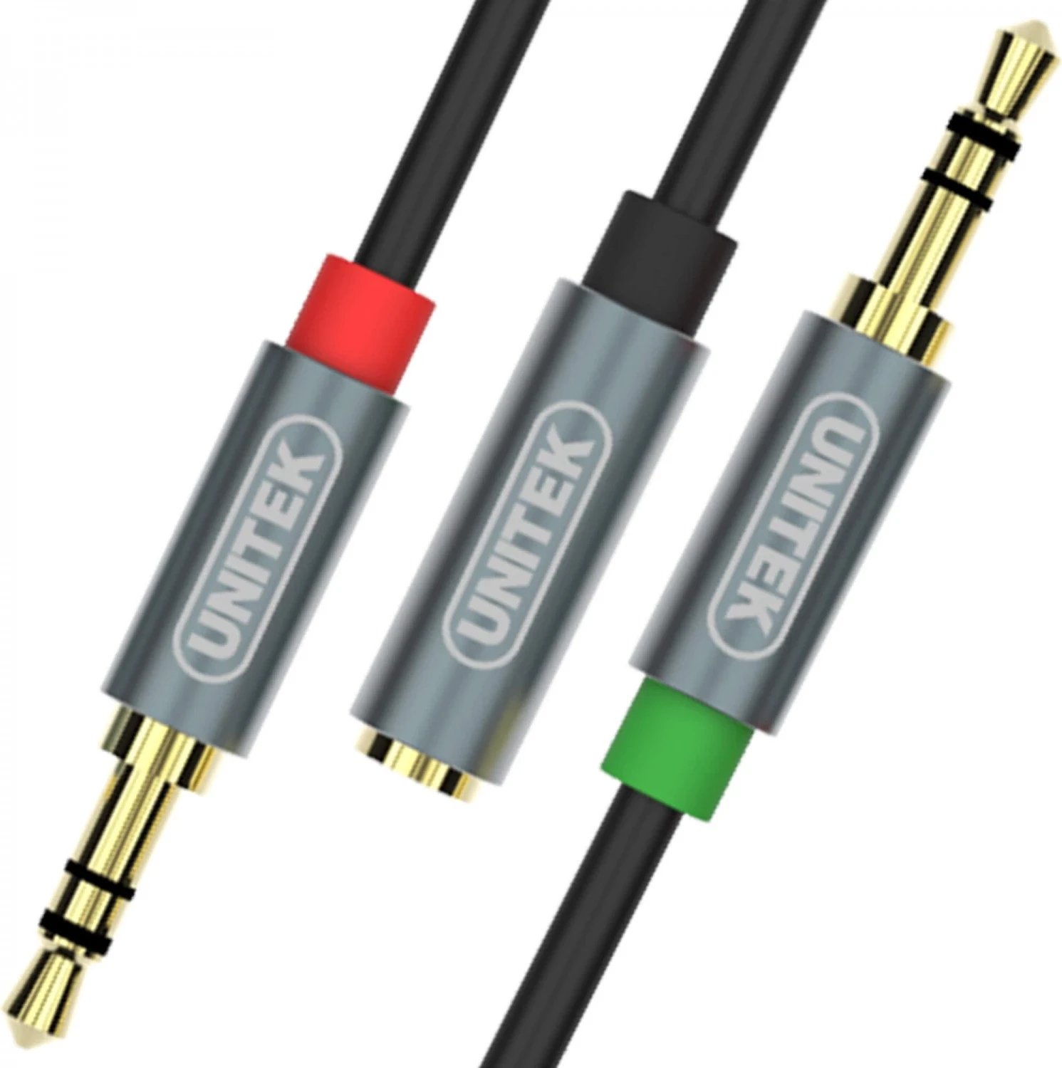 Razdelilni kabel miniJack Unitek, za vse