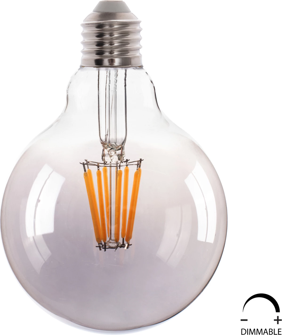 Žarnica GLOBO LED FILAMENT 8W E27 3000K DIMMABLE SMOKE