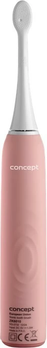 Sonična zobna ščetka za otroke, Concept KIDO SMILE ZK6010, 5–9 let, roza, komplet s 4 glavi Sonična zobna ščetka za otroke, Concept KIDO SMILE ZK6010, 5–9 let, roza, komplet s 4 glavi