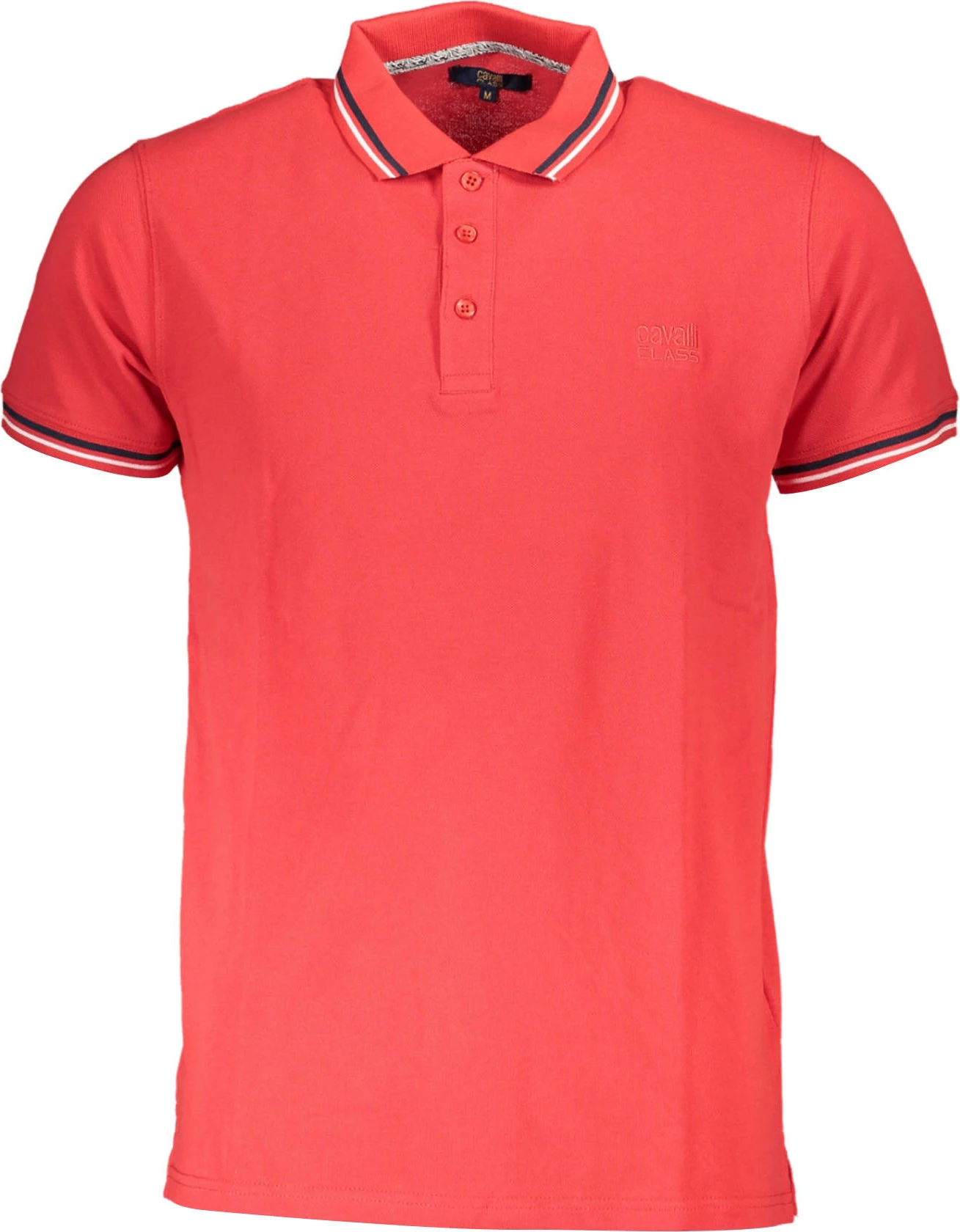 Polo majica Cavalli Class moška, rdeča