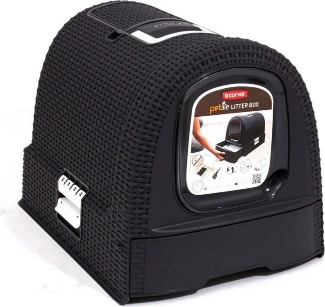 Kuti tualeti za mačke Curver Cat Litter Box, bela