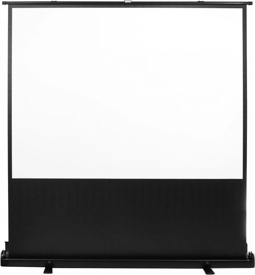 Prenosni zaslon za projektor, Maclean MC-211, 100 inč, 4:3, talni, črn